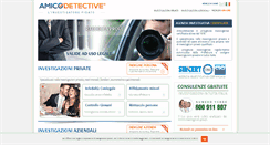 Desktop Screenshot of amicodetective.it